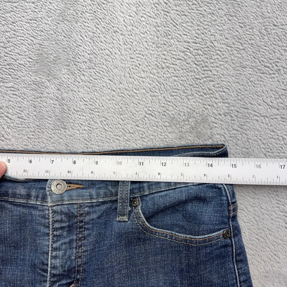Levi's Jeans Womens 8M Blue Perfectly Slimming Boot Cut 512 Flap Pocket Denim